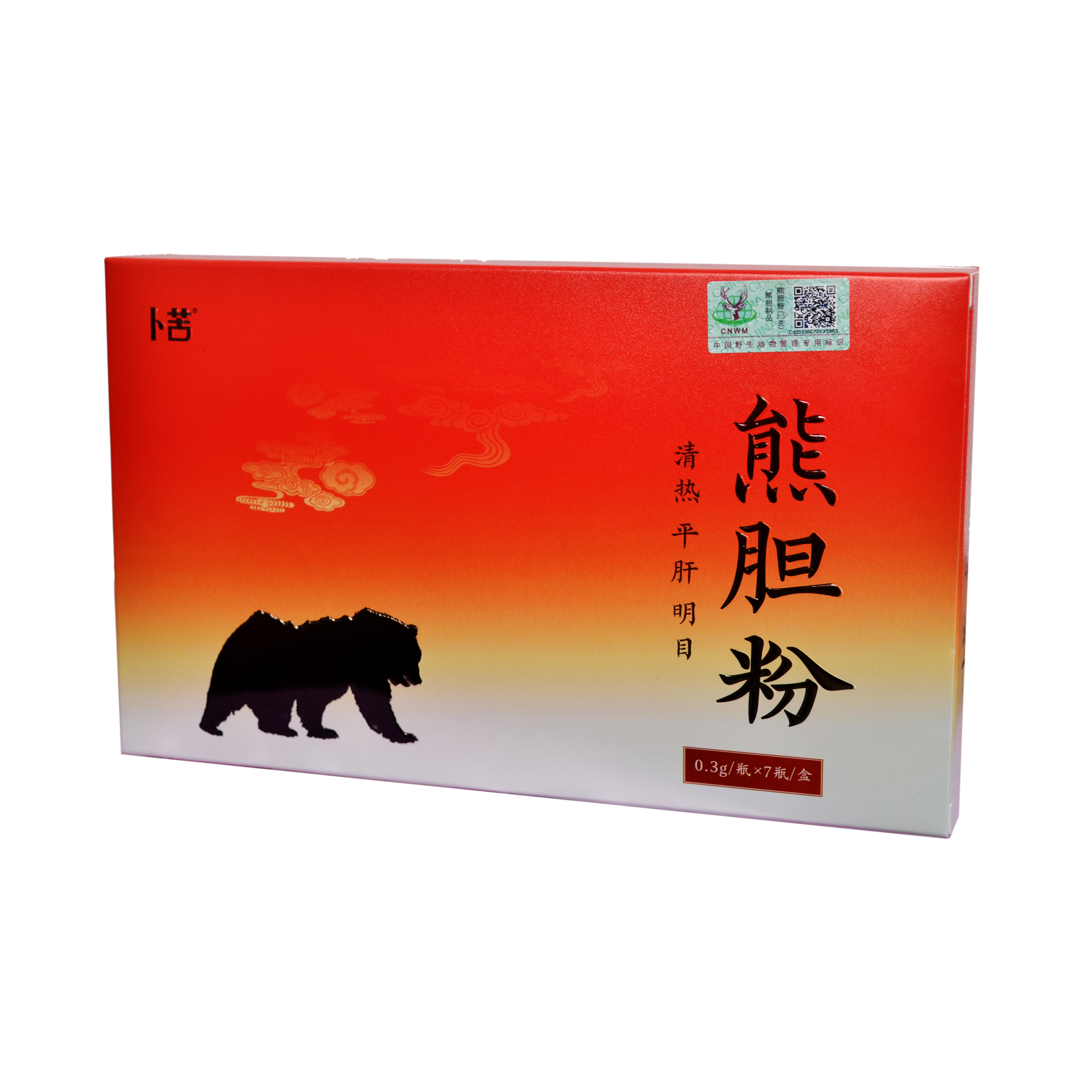 泰爾森熊膽粉0.3g