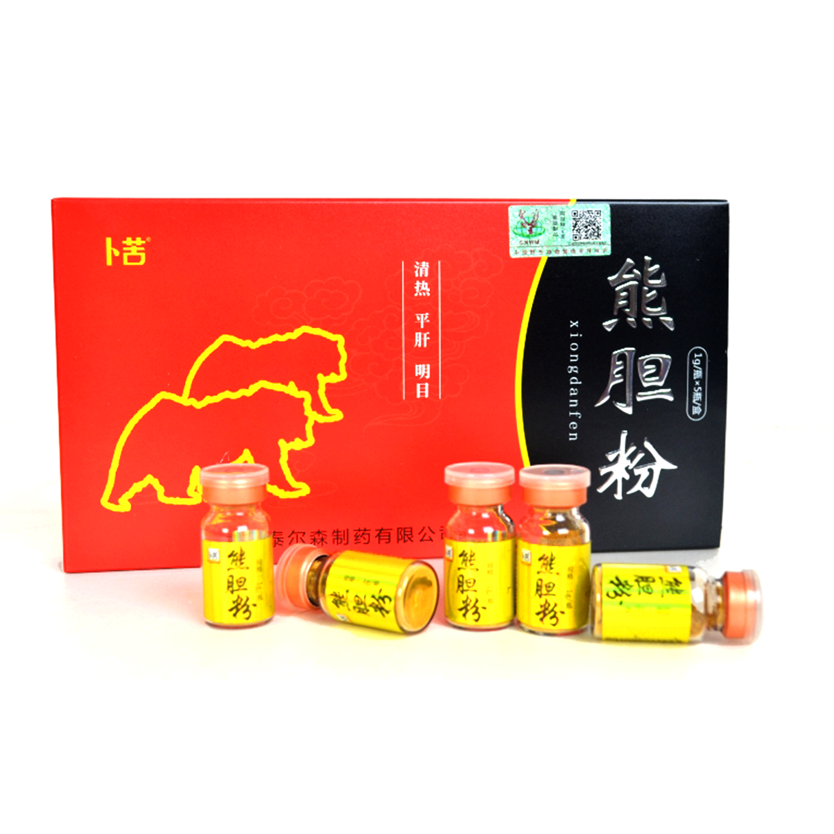 泰爾森熊膽粉1g